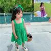 Vestido para Niñas, Elegante Vestido de Tirantes, Vestido de Princesa, 26 Nuevos Estilos de Verano, Ropa Infantil de Exportación, Dropshipping, 3-8 Años