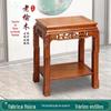 Suporte de Flores Simples de Madeira com Pés de Animal, Suporte de Plantas Multicamadas Estilo Antigo para Interior, Mesa de Flores Estilo Chinês Feita de Madeira Maciça
