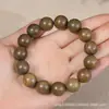 Pulsera Auténtica de Cuentas de Sándalo Verde Buda, Sándalo Natural, Pulsera con Fragancia de Sándalo Jade Argentino, Joyería para Hombres y Mujeres