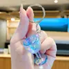 Chaveiro Pingente Miniatura Simulação Copo Suco Taça de Vinho Casa de Boneca DIY Copo Plástico Pequenos Acessórios