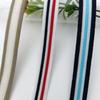 Em estoque fita de seda tricotada dourada e prateada 1,2 cm de largura fita colorida 1 cm de largura fita colorida para decoração DIY