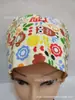 Gorro Quirúrgico Estampado para Mujer de Algodón Puro Gorro para Quirófano para Hombre Gorro Fino de Algodón para Quimioterapia Primavera y Verano Gorro para Estomatólogo Enfermera