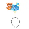 Día del Niño Decoración Divertida de Globos de Primavera Jardín de Infancia Escuela Aula Escritorio de Clase Suministros para Actividades Infantiles