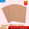Suprimento do Fabricante Caderno Costurado em Couro 16K, Caderno Costurado Espesso para Estudante, Caderno de Sala de Aula, Caderno de Capa Mole