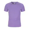 Camiseta de secado rápido con logo personalizado, ropa deportiva transfronteriza de 150 g resistente a los rayos UV, conjunto familiar de cuello redondo y manga corta, camiseta para hombre