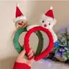 Acessório de Cabeça de Natal Alce Laço Faixa de Cabelo Feminina Criativa Engraçada Grampo de Cabelo Faixa de Cabelo de Galho de Alce Faixa de Cabelo para Fantasia de Festa Cabelo