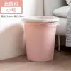 Cesto de lixo para papel de escritório para uso doméstico, novo modelo 2026, adequado para sala de estar, quarto, cozinha, lavabo, banheiro, grande capacidade, também para dormitórios e escritórios