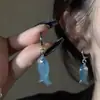 Pendientes Vintage de Girasol para Mujer Otoño e Invierno Retro Pendientes de Alta Gama 2023 Nuevo Estilo Caliente Pendientes Tendencia de Pendientes