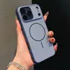 Funda para iPhone 17 Pro Max Dos en Uno con Acabado Táctil, Antihuellas, Antideslizante y Bloqueo de Color, con Fijación Magnética
