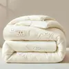 Colcha de fibra de soja grado A para maternidad e infantil, colcha suave y acogedora de primera calidad para primavera/otoño, colcha gruesa de invierno, núcleo de colcha para dormitorio estudiantil