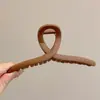 Elegante pinza de garra floral para peinado semi-recogido, nuevo modelo 2026 para mujer, pinza de tiburón de tamaño mediano para la parte trasera de la cabeza, accesorio para el cabello
