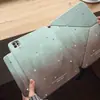 Design de Estrela Gradiente Estilo Coreano Adequado para Capa Protetora de Tablet iPad Mini, Destacável Magnético para Air 7, Dobrável para Pro, Anti-Dobra para 10ª Geração