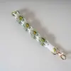 Estilo Bohemio Llavero Tejido a Mano con Flor Correa de Muñeca Colgante Pequeño de Margarita para Bolsa Pequeños Regalos de Comercio Exterior