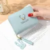 [Entrega no Mesmo Dia] Porta-Moedas Feminino, Carteira Fofa para Estudantes e Crianças com Porta-Cartões, Carteiras de Exportação Transfronteiriças