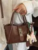 Bolsos para Mujer 2025 Nuevo Bolso Cruzado de Aspecto Elegante para el Trabajo de Moda Bolso de Cesta de Verduras para Mujer Hombro Portátil Cubo