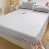 Sábana Bajera Ajustada de Algodón de Verano Pieza Única 100% Algodón 2026 Modelo Nuevo Juego de Tres Piezas para Todas las Estaciones Protector de Colchón Cubre Cama