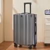 Business Men's Corner Bag Adult Case Casual Moda Solid Color Bagagem das Mulheres Alumínio Liga Lock Anti-pressão Trolley Case