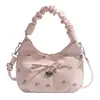 Bolsa Minimalista de Nicho Estilo Coreano para Mulheres 2026 Novo Modelo Exquisite Tendência Bolsa de Ombro Transversal Bolsa de Mão Pequena Fashionável de Alto Valor