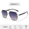 Gafas de Sol Estilo Europeo y Americano Doble Puente Aviador Metal, Modernas Retro Polarizadas Alta Definición, Protección UV, Venta al por Mayor para Hombres