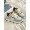 Zapatos Blancos de Suela Gruesa para Mujer 2026 Nuevos Zapatos de Plataforma Primavera/Otoño Versátiles Más Vendidos Casual Deportivo Estudiante Zapatos de Pan