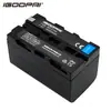 Bateria igodpaiNP-F750 LED Fotografia Shenniu Luz de Preenchimento Monitor 4400mAh Bateria de Lítio Decodificada