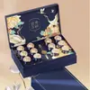 Nueva Caja de Regalo Rica y Auspiciosa con Patrón de Grulla Té Negro Lapsang Souchong de Alta Gama Caja de Té en Lata 18/12 Al por Mayor
