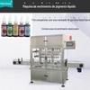 Máquina de Enchimento de Líquido para Frasco Pequeno de 5-10ml Aditivo Alimentar Fluido Tipo Linear Máquina de Enchimento de Latas Enchedora de Corante Alimentar