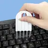 Escova Limpadora Multifuncional Flexível para Tampa de Copo Fenda Ranhura Escova Pente para Tampa de Copo Rígido Escova de Limpeza Escova de Limpeza de Teclado