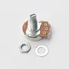 Potenciômetro de 18mm Guitarra Elétrica Baixo Botão Timbre Volume Interruptor 500k Eixo de Alumínio 250K Botão Acessórios Atacado