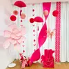 Decoração de Casamento Tira Longa Caractere Xi Flor Puxada Decoração Suspensa Arranjo do Quarto de Casamento Quadrado Masculino e Feminino Teto de Fundo de Casa Nova Pingente Suspense