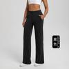 Calça de Yoga Athena Lulu Lavada com Areia Air Layer para Mulheres, Modal Corte Solto Emagrecimento Esportes Fitness Calça Reta