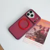 Estrutura de Lente Magnética de Alta Qualidade Transfronteiriça Adequada para Capa de Celular iPhone 17 Pro Max, Suporte Apple 16, Capa Dura 15, 14