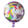Globo Grande de Herradura de Un Cuerno Mediano Unicornio de Herradura Arcoíris Papel de Aluminio Suministros para Decoración de Sala de Bodas Fiesta de Cumpleaños