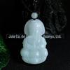 Mina Velha de Guanyu Jade Birmanês Jadeíta Grau A Pingente de Guanyin Acessório de Joia S2091517