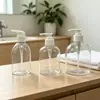 Botella Personalizada para Gel Antibacterial Pet500Ml, Botella para Envase Químico Diario, Botella para Detergente de Ropa, Botella Transparente, Botella para Desinfectante, Botella para Gel de Ducha