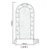 Suporte para planta trepadeira clematis estilo americano, tela de grade de ferro, suporte para flores de rosa, decoração de jardim externa estilo europeu