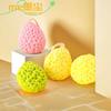 Esponja de baño japonesa con forma de panal, sin látex, para niños, bonita esponja de baño espumosa, cepillo de limpieza para baño