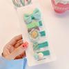 Pinza para el cabello de bebé pinza para el cabello de bebé no daña el cabello menos cabello accesorios para el cabello de niña pinza para el cabello de tela completa pinza para pelusa pinza para flequillo