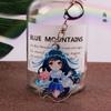 Convención de Anime Colgante Acrílico de Doble Capa Mago Zhonglu Wang Zhaojun Daji Zhenji Llavero Dropshipping