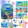 Libros de Fieltro Transfronterizos, Tableros de Actividades de Fieltro para la Iluminación de Bebés, Juguetes de Educación Temprana, Juguetes para Niños, Tableros Educativos, Tableros de Aprendizaje de Fieltro