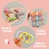 Mini Liga de Goma para Bebé para Niños No Daña el Cabello, Liga para el Cabello Pequeña para el Pulgar, Diadema Colorida de Alta Elasticidad para Niña