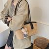 Bolsa de Axila de Luxo para Mulheres 2025 Nova Bolsa Tote de Grande Capacidade para o Dia a Dia Bolsa de Ombro Único de Axila Retro de Nicho Tendência