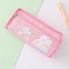 Novo Estojo Portátil Infantil Fofo de Desenho Animado Feminino Celebridade da Internet Grande Capacidade Formato de Mochila Estojo de Lápis de Aluno Atacado