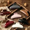 Pinza Ovalada Fotosensible de Gama Alta para Mujer, Tamaño Grande para Cabello Grueso, Accesorio para el Cabello de Pinza de Tiburón
