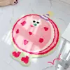 Alfombra de Dopamina Transfronteriza, Alfombra Linda para Mesita de Noche de Dormitorio, Alfombra para Sofá de Sala de Estar de Comercio Exterior, Esterilla Suave Refrigerante para Habitación de Niños