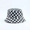 Sombrero de Cuenca Estilo Coreano Gamuza Estampado Leopardo Tendencia para Mujer Sombrero de Pescador Estampado de Doble Cara Otoño e Invierno Ocio al Aire Libre Sombrero para el Sol