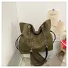 Bolso Tote de Color Sólido Casual para Mujer 2025 Nuevo Diseño Sentido del Diseño y Bolso de Hombro Versátil Gran Capacidad Bolso Cruzado para Viajes