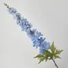 Flores Artificiales Personalizadas Dafeiyan Violeta Flores Falsas Boda Salón de Bodas Fila de Flores Fila de Piso Alto Decorativo Jacinto