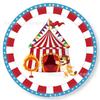 Mm005 Conjunto de Festa Carnaval Aniversário Bandeirola Hb 8 Pessoas Conjunto de 4 Peças Prato de Papel Guardanapo Copo