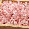 8mm Beads Flor Explosiva Esmalte Gelo Rachado Contas Soltas Material para Pulseira Colar Brinco DIY Feito à Mão Ornamento Acessórios Nenhum